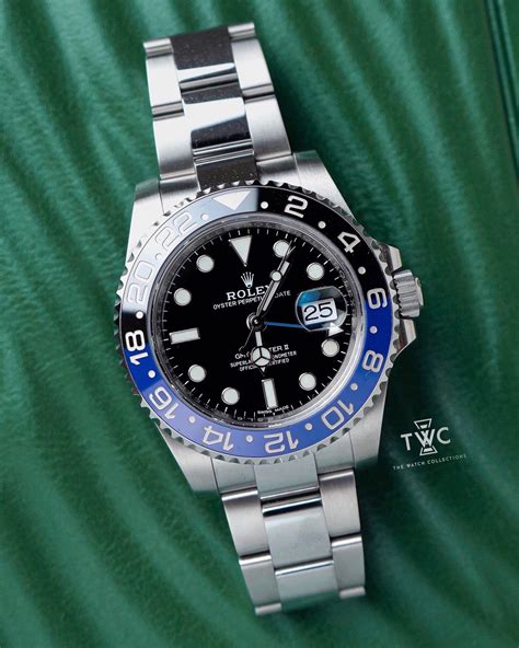 price of rolex gmt master 2 batman|rolex batman retail price.